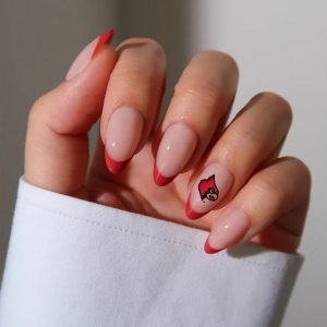 University of Louisville Cardinals Press-On Nail Set