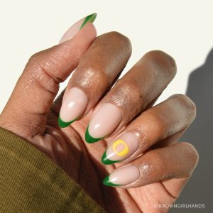 Oregon Ducks Press-On Nail Set