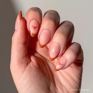 Texas Longhorns Press-On Nail Set