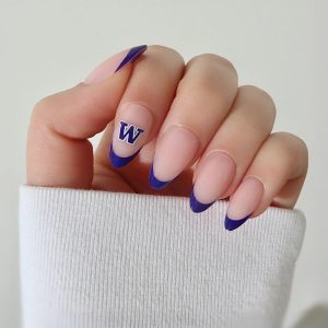 Washington Huskies Press-On Nail Set